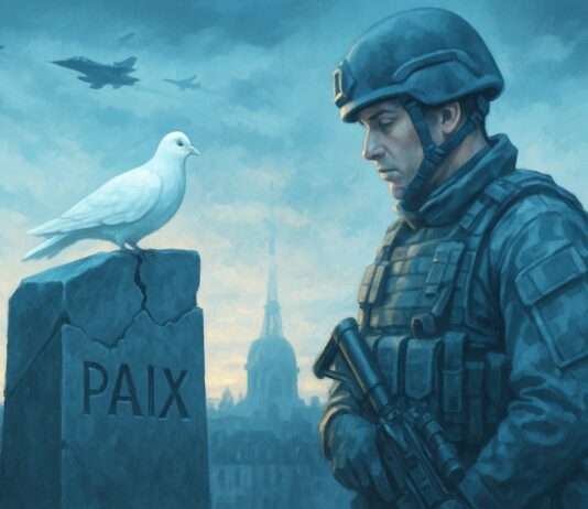 Kommentar: Sicherheit durch Stärke und Abschreckung? – Eigentlich hatten wir das doch schon hinter uns gelassen! Frieden_Abschrenkung_Krieg_Illustration