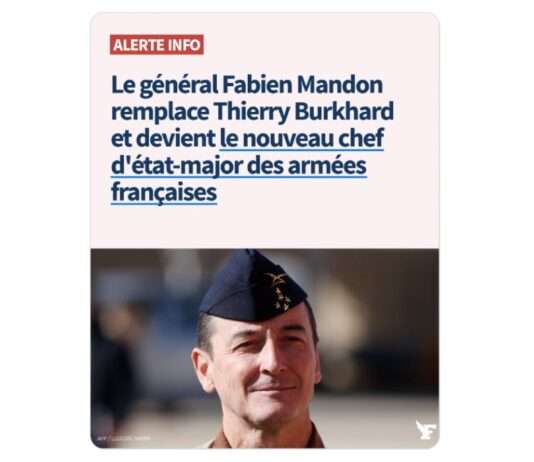 Ein Pilot an der Spitze – General Fabien Mandon übernimmt das Kommando über Frankreichs Streitkräfte General_Fabien_Mandon_ScreenX