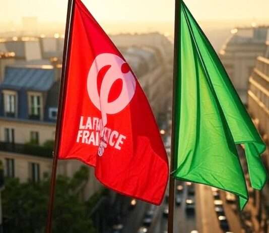 Frankreichs neue Hitzegesetze – La France insoumise prescht vor, die Grünen zaudern LFI_KLimagesetzgebung_Illustration