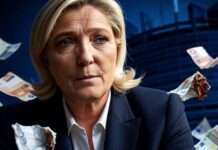 Kommentar: Langsam wird es wirklich peinlich, Frau Le Pen Marine-Le-Pen_EU-Finazierung_Skandal_Illustration
