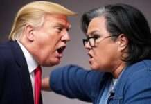 Trump gegen O’Donnell: Wie ein alter Streit zum Symbol der amerikanischen Polarisierung wurde Trump_O-Donnel_Illustration