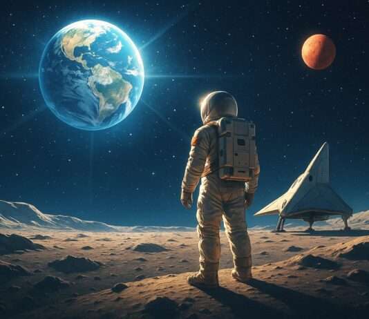 Rückblick in die Zukunft – Was der Weltraumforschungstag über unsere Gegenwart verrät Weltraumforschungstag_Illustration