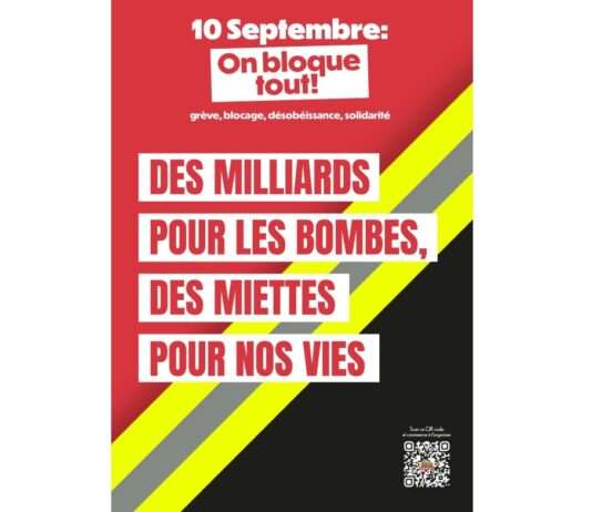 „Am 10. September gehe ich nicht arbeiten!“ – Wie Bayrous Sparpläne Frankreich ins soziale Beben stürzen Bloquons-Tout_ScreenX