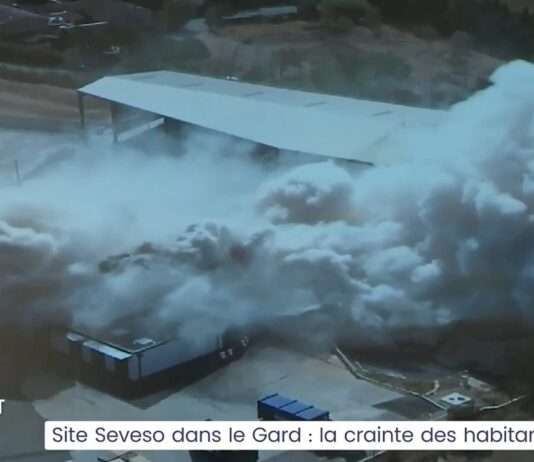 Brandalarm in Lédenon – Wie ein Chlorfabrik-Feuer das Departement Gard in Atem hielt Brand_Chemiefabrik_Gard_ScreenX