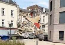 Drama ohne Verletzte – Gebäude-Einsturz mitten in Amiens Einsturz_Ibis_Amiens_ScreenX