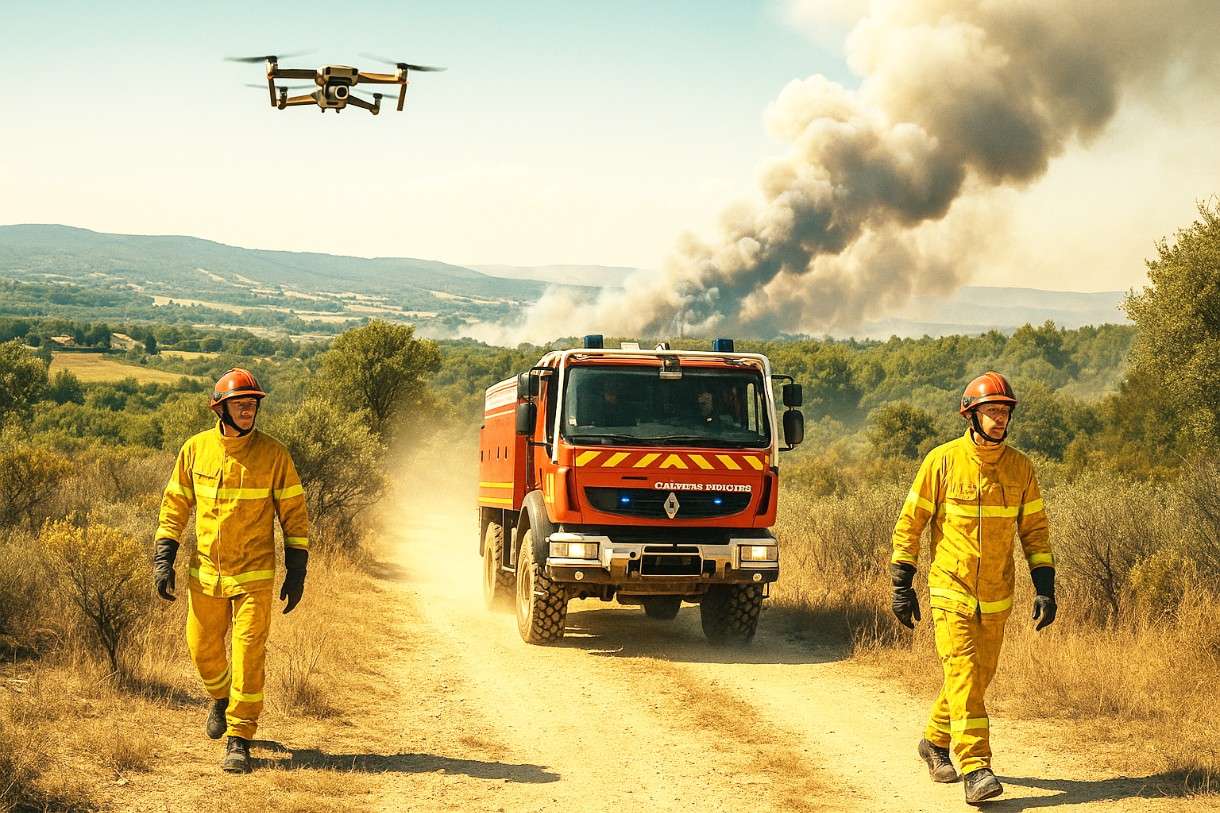 Flammen im Anmarsch – wie Frankreichs Feuerwehr dem Feuer zuvorkommt