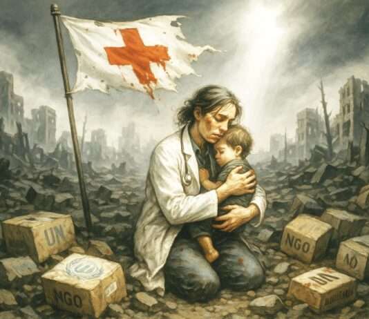 Kommentar: Wo bleibt das humanitäre Denken, ihr Politiker der Neuzeit? Humanitäre_Hile_Kommentar_Illustration