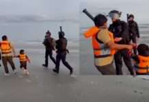 Die Szene am Strand – und die Stille danach Polizeibrutalität_Migration_ScreenX