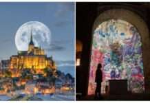 Magie zwischen Himmel und Meer – Der Mont-Saint-Michel bei Nacht Reve-de-Lune_ScreenX