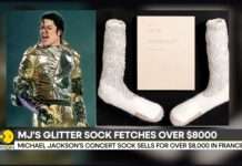 Glitzer, Glamour und Erinnerung – Michael Jacksons Socke für 6.200 Euro versteigert Versteigerung_Socke_Michael-Jackson_ScreenYoutube