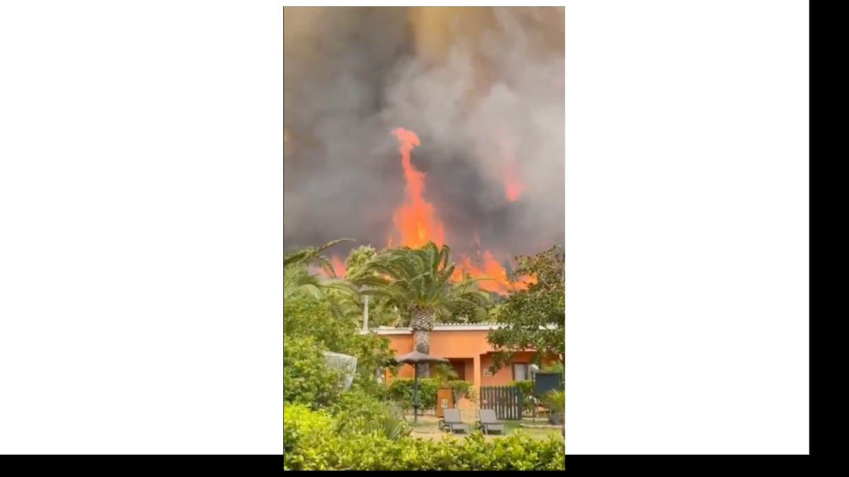 Flammenmeer an der Costa de la Luz – Tarifa kämpft gegen eine Feuerwalze