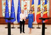 Moldawien zwischen Moskau und Brüssel: Ein Wahlkampf im Schatten der Einmischung Ursula-von-der-Leyen_Maia-Sandu_Wikipedia