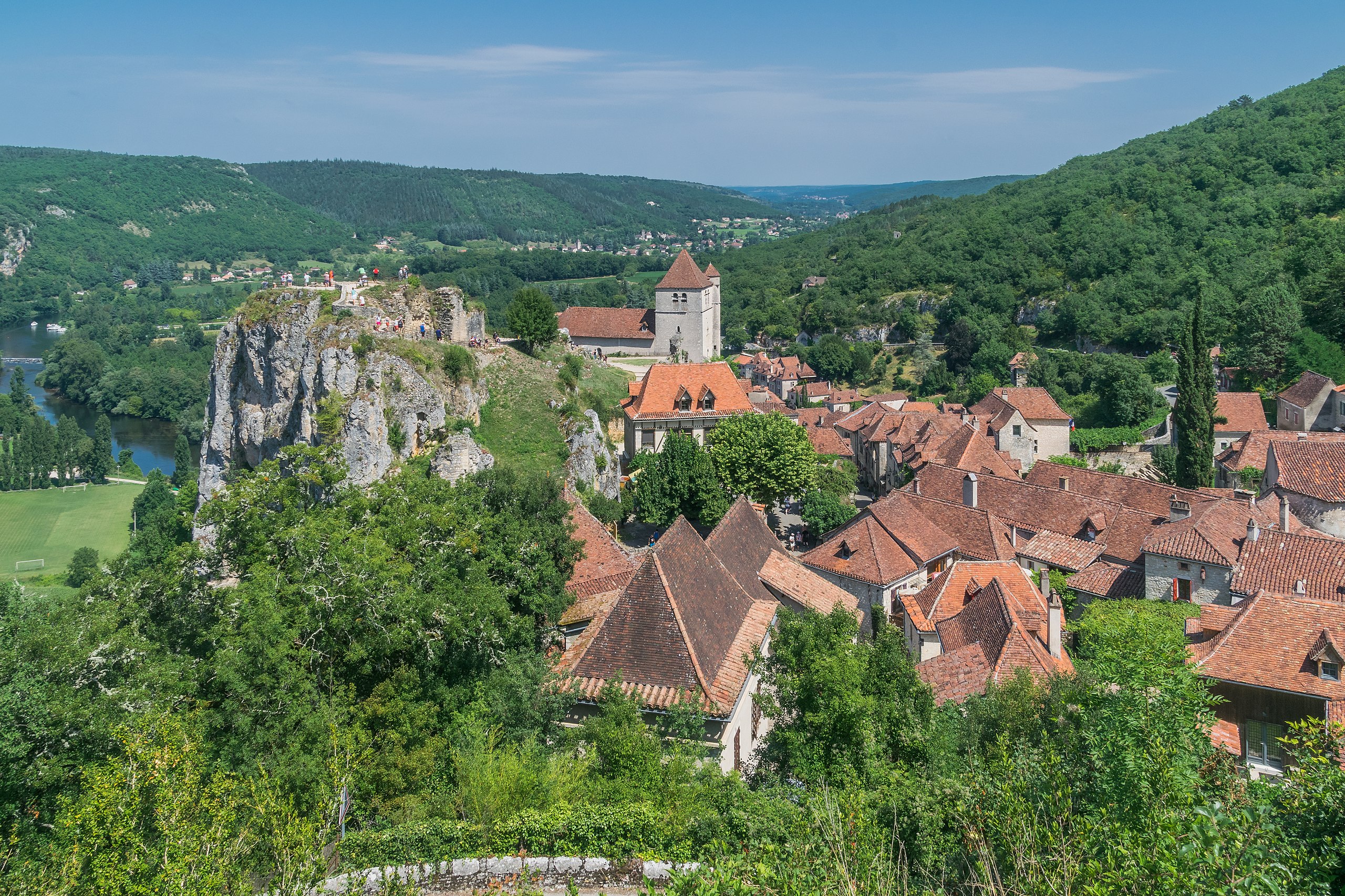 Zeitreise im Lot-Tal: Saint-Cirq-Lapopie