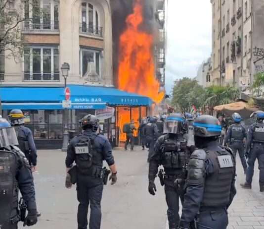 Paris in Flammen – wenn Proteste zur Brandgefahr werden Bloquons-tout_Brand_Paris_ScreenX