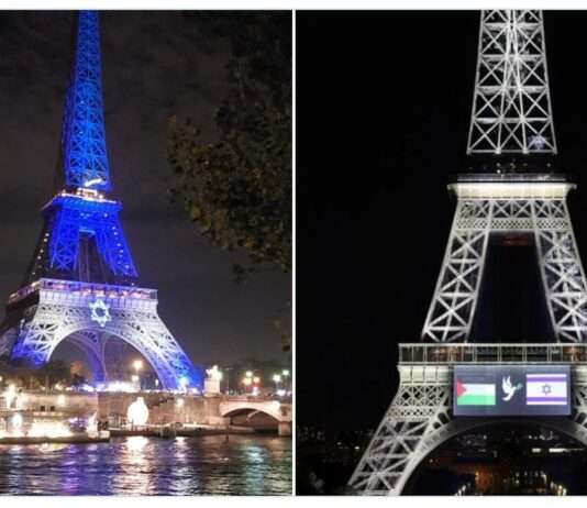 Frankreich und Palästina – eine Chronologie der Annäherung Eiffelturm_Palästina_Israel_ScreenX