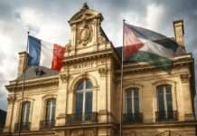 Verbotene Symbole? Streit um Palästina-Flaggen an französischen Rathäusern Flagge_Palästina_Mairie_Illustration