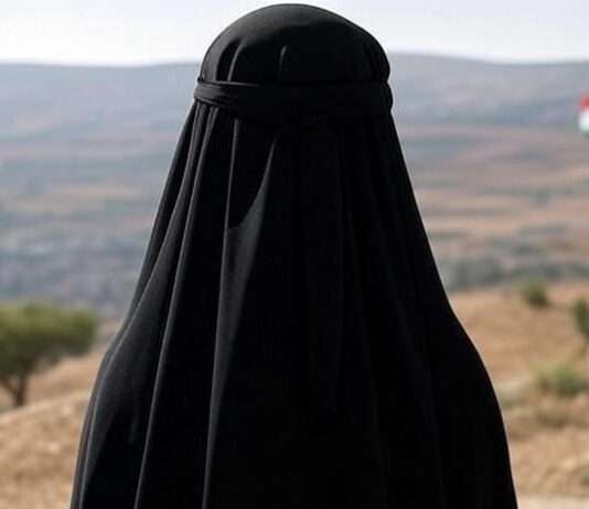 Zwischen Rückkehr und Reue: Drei IS-Frauen in Paris verurteilt IS-Rückkehrerin_Illustration