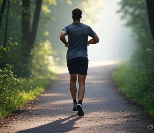 Tödlicher Waldweg: Der rätselhafte Fall des erschossenen Joggers von Bièvres Jogger_Waldweg_Illustration