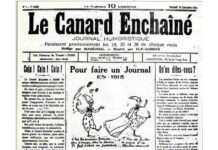 110 Jahre Unabhängigkeit, Satire und Skandale: Der „Canard enchaîné“ wird zum Denkmal des Journalismus Le_Canard_enchaîné_-_10_septembre_1915_Wikipedia
