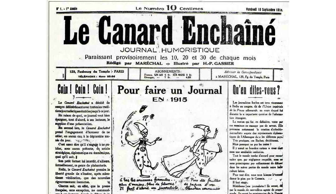 110 Jahre Unabhängigkeit, Satire und Skandale: Der „Canard enchaîné“ wird zum Denkmal des Journalismus