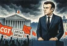 Das müssen Sie verstehen, Herr Macron: Ohne soziale Gerechtigkeit keine politische Stabilität Macron_Soziale-Gerechtigkeit_Regierungskrise_Illustration