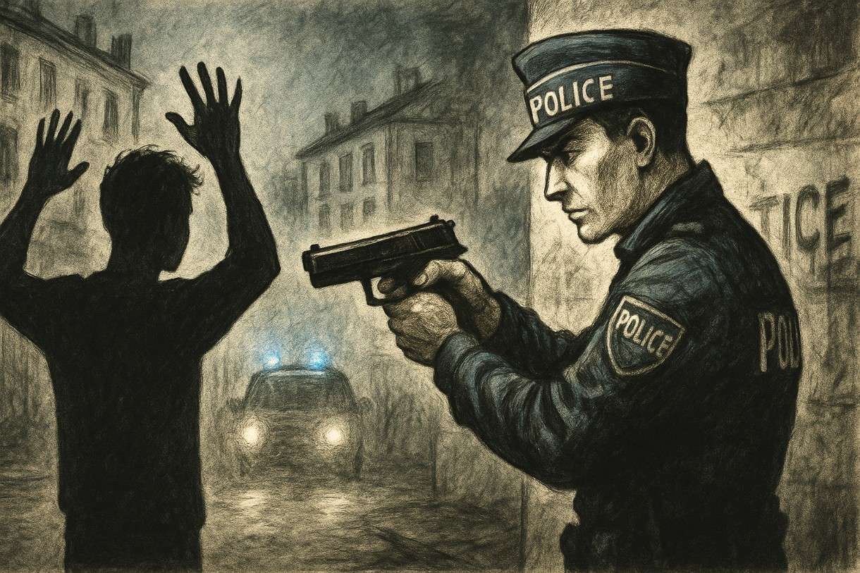 Hallo Polizisten: Eure Schusswaffen sind nur zur Selbstverteidigung da!