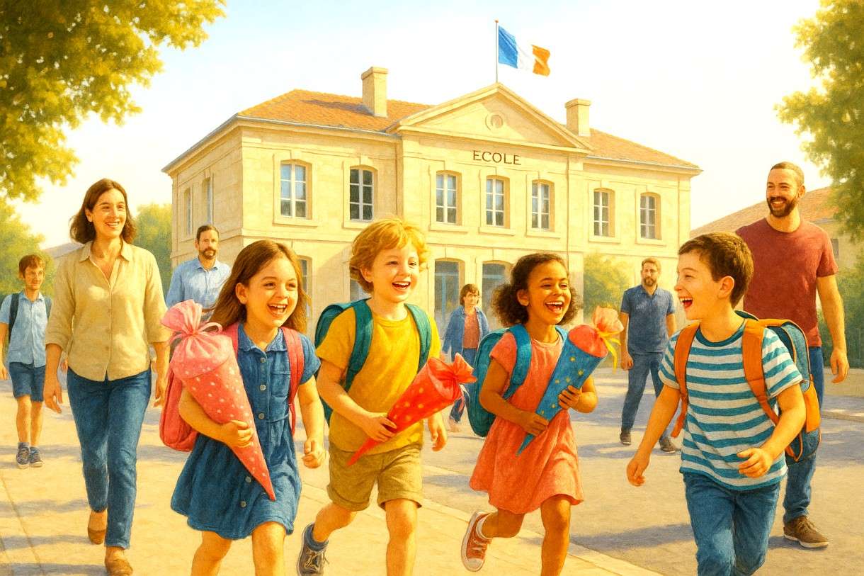 Ein Land kehrt zurück in den Schulalltag: Frankreichs Rentrée 2025