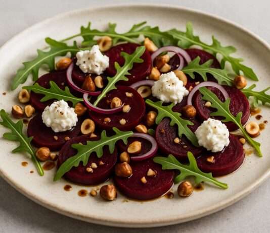 Salade de betteraves, noisettes et fromage frais Salade-de-betteraves-noisettes-et-fromage-frais