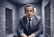 Ein Präsident hinter Gittern – wie lange wird Nicolas Sarkozys Haftstrafe wirklich dauern? Sarkozy_Gefängnis_1_Illustration