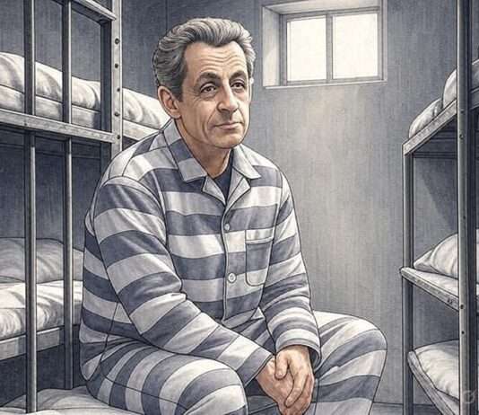 Kommentar: Sarkozy im Gefängnis – Deutschland schützt seine Ex-Kanzler Sarkozy_Gefängnis_2_Illustration