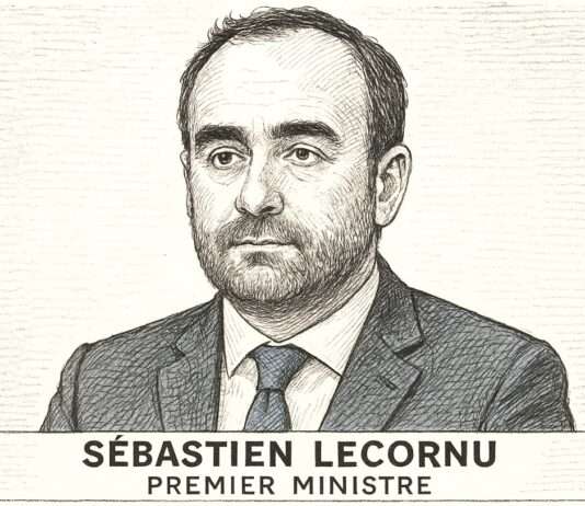 Beeilen Sie sich mit der Regierungsbildung, Herr Lecornu – Frankreich hält den Atem an Sebastian-Lecornu_Illustration_Zeichnung