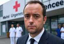 Premierminister Lecornu plant ein Netz von 5 000 Gesundheitszentren – gegen die medizinische Wüste Sebastian_Lecornu_Gesundheitspolitik_Illustration