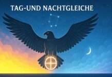 Tag- und Nachtgleiche: Vom mythischen Adler bis zur weißen Friedenstaube des Orion – einige Gedanken Tag-und_Nachtgleiche_Illustration