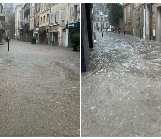 Sintflut im Süden: Orkanartige Regenfälle setzen Marseille und die Bouches-du-Rhône unter Wasser Überschwemmungen_Bouches-du-Rhone_ScreenX