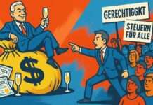 Kommentar: Endlich bewegt sich was – weiter so, Herr Lecornu! Vermögen_Steuerlast_Illustration