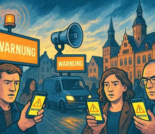 Wenn die Sirenen heulen – Deutschland übt den Ernstfall Warnsysteme_Illustration