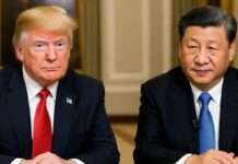 Treffen mit globaler Tragweite – Was Donald Trump und Xi Jinping nach sechs Jahren erstmals wieder besprachen Donald-Trump_Xi-Jinping_Illustration