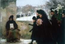 La Toussaint in Frankreich – Wenn Blumen der Erinnerung blühen Emile_Friant_La_Toussaint_1888
