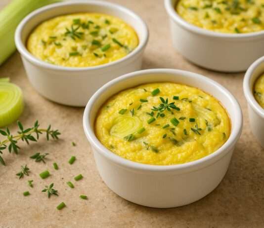 Flan salé aux poireaux et fromage de chèvre – Ein herzhafter französischer Flan für den Herbst Flan-salé-aux-poireaux-et-fromage-de-chèvre