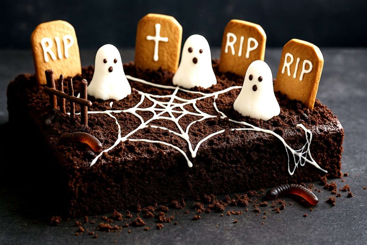 Gâteau au chocolat "cimetière" – Der französische Friedhofskuchen
