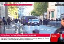 Verurteilt, inhaftiert, Geschichte geschrieben – Nicolas Sarkozy sitzt hinter Gittern Haftantritt_Sarkozy_ScreenFI