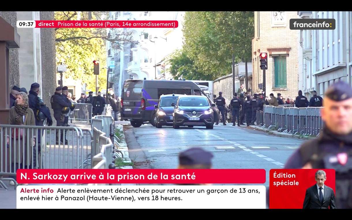 Verurteilt, inhaftiert, Geschichte geschrieben - Nicolas Sarkozy sitzt hinter Gittern