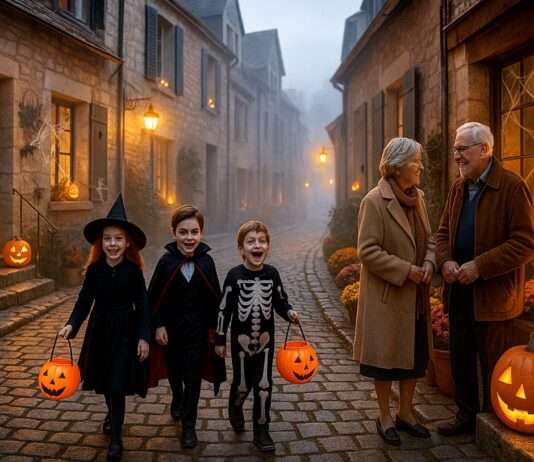 Zwischen Grusel und Gedenken: Wie Frankreich Halloween feiert Halloween_Frankreich_Illustration