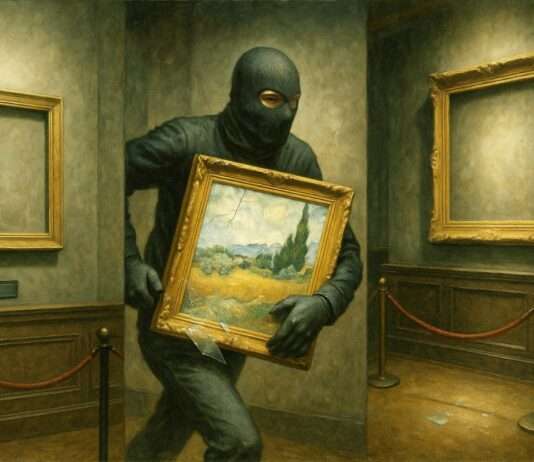 Geklaut, berühmt, unvergessen: Drei Kunstdiebstähle, die Geschichte schrieben Kunstdiebstahl_Illustration