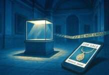 „Louvre-Juwelen auf Vinted“ – Wie ein Kunstraub zum Internet-Märchen wird Louvre_Diebstahl_Fake-News_Illustration