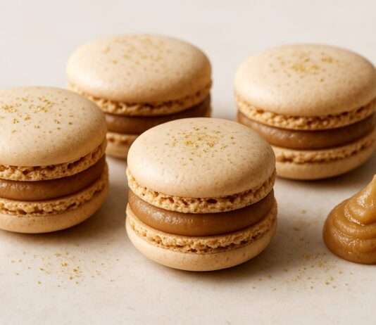 Macarons à la Crème de Châtaigne & Yuzu – Französische Raffinesse trifft auf fernöstliche Frische Macarons-à-la-Crème-de-Châtaigne-&-Yuzu