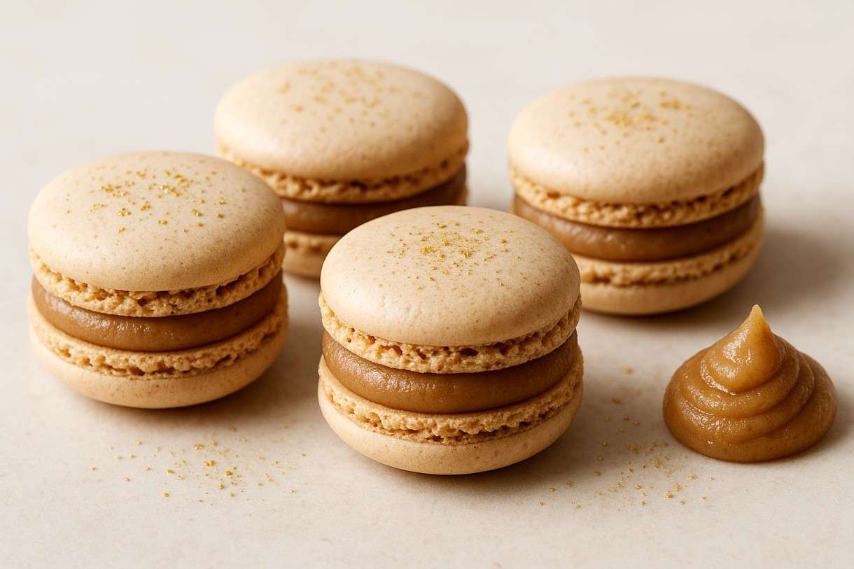 Macarons à la Crème de Châtaigne & Yuzu - Französische Raffinesse trifft auf fernöstliche Frische