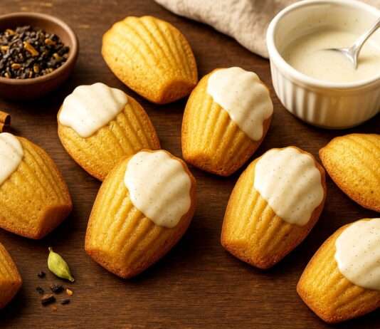 Madeleines au Thé Chai & Glaçage Vanille – Herbst auf Französisch mit einem Hauch Indien Madeleines-au-Thé-Chai-&-Glaçage-Vanille