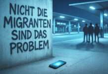 Nicht die Menschen mit Migrationshintergrund sind das Problem – sondern die Art, wie wir über sie sprechen Migration_Gewalt_Illustration