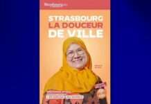 Streit um ein Lächeln: Wie ein Plakat mit einer verschleierten Frau Straßburg spaltet Plakataktion_Strassburg_ScreenX